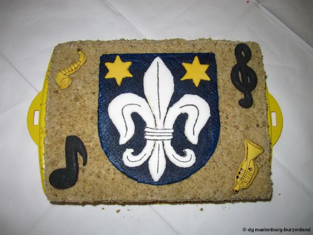 Kuchen mit Wappen von Burzenland